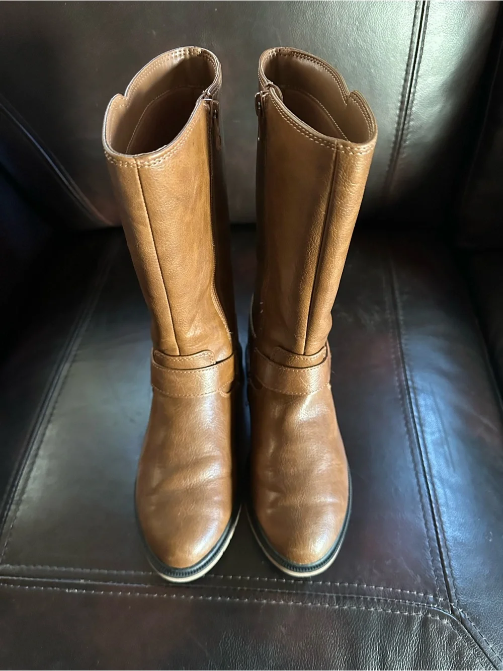 Classic Tall Brown Riding Boots - Stylish Everyday Women’s Footwear